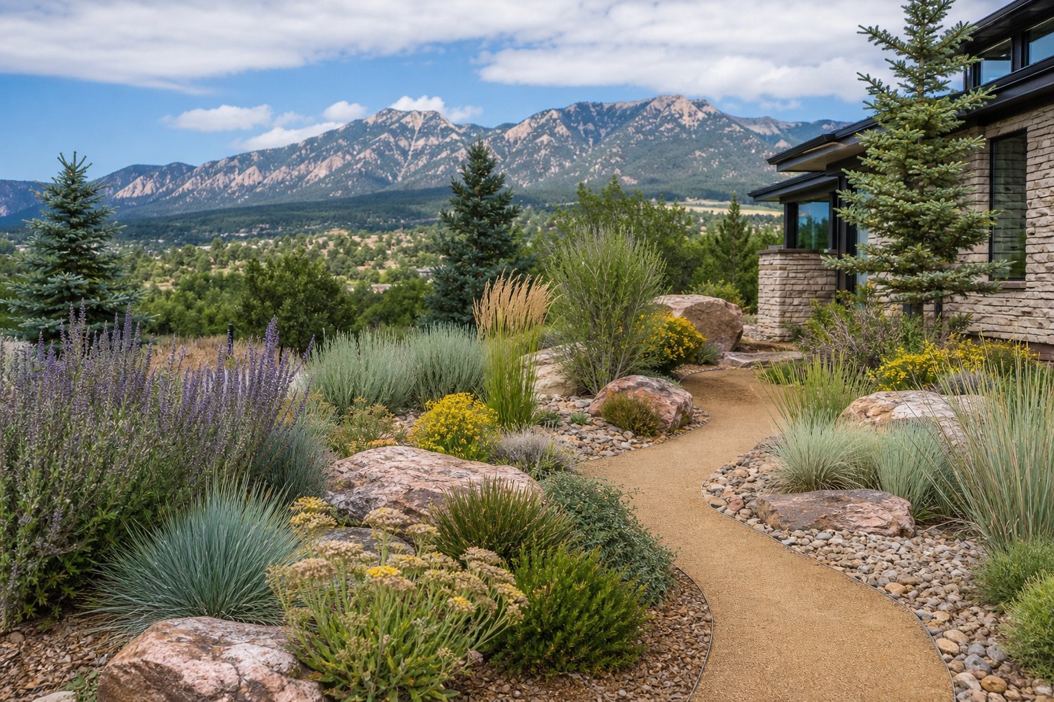 Xeriscape Design in Colorado Springs, CO